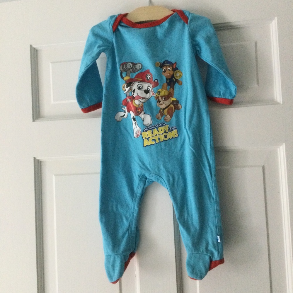 Nickelodeon Paw Patrol Cotton Footed Pajamas (0-6 months)